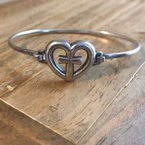 James Avery Eternal Love hook on bracelet